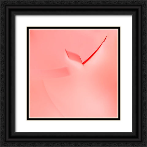 Hooc-Ky Black Ornate Wood Framed Art Print with Double Matting by Claes, Gilbert