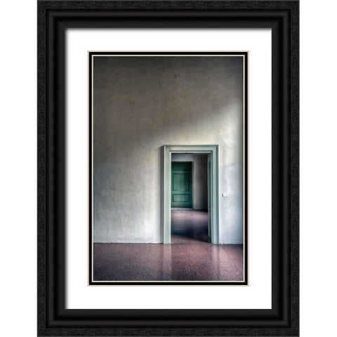 The beauty of emptiness Black Ornate Wood Framed Art Print with Double Matting by Scappazzoni, Stefano
