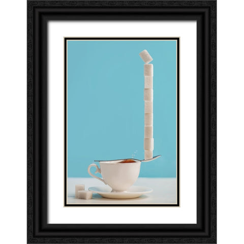 Sweet Tooth Black Ornate Wood Framed Art Print with Double Matting by Belenko, Dina
