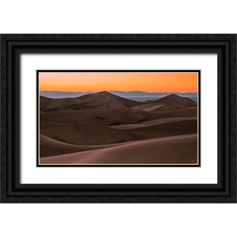 Great Shades Black Ornate Wood Framed Art Print with Double Matting by Agazzi, Andreas