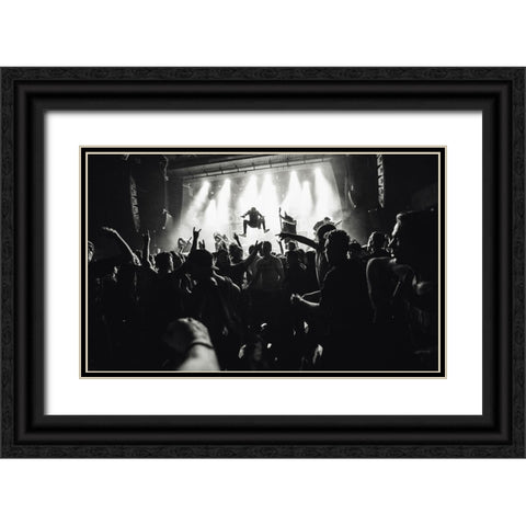 Betraying The Martyrs Ii Black Ornate Wood Framed Art Print with Double Matting by Kamarainen, Jesse