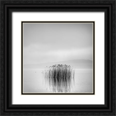 Morning Silence Black Ornate Wood Framed Art Print with Double Matting by Digalakis, George