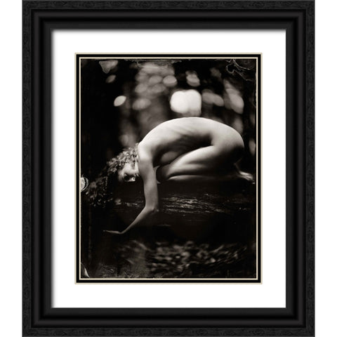 Fredau 2 Black Ornate Wood Framed Art Print with Double Matting by van Hal, Peter