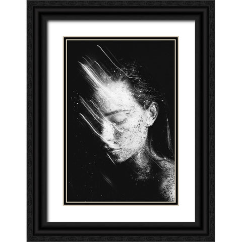 Untitled Black Ornate Wood Framed Art Print with Double Matting by Vasilenko, Artem