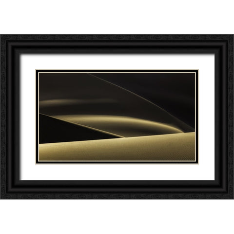 Dunescape-Namib Desert Black Ornate Wood Framed Art Print with Double Matting by Ivanoff-Erb, Xenia
