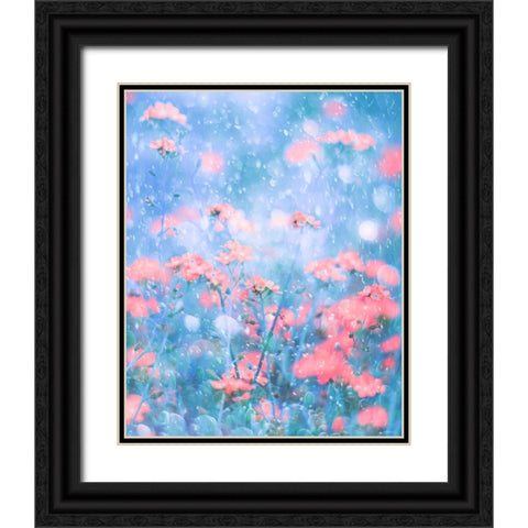 A March Day Black Ornate Wood Framed Art Print with Double Matting by Devos, Delphine