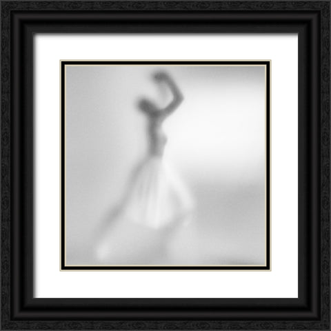 Morning Greeting Black Ornate Wood Framed Art Print with Double Matting by Schleicher-Schwarz, Roswitha