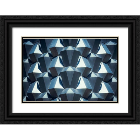 Outlined Black Ornate Wood Framed Art Print with Double Matting by Kreiten, Mike