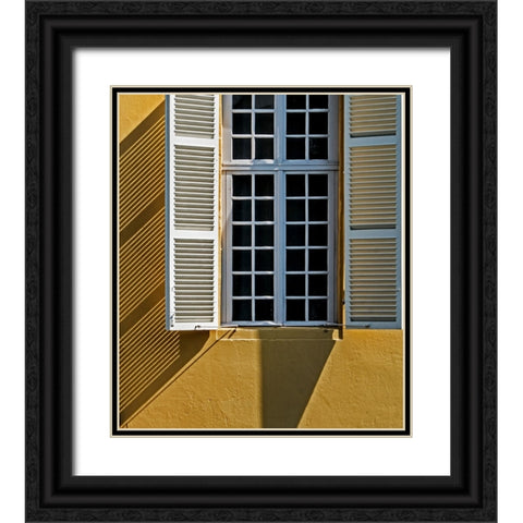 DonT Let The Sunshine In Black Ornate Wood Framed Art Print with Double Matting by Joosten, Lus