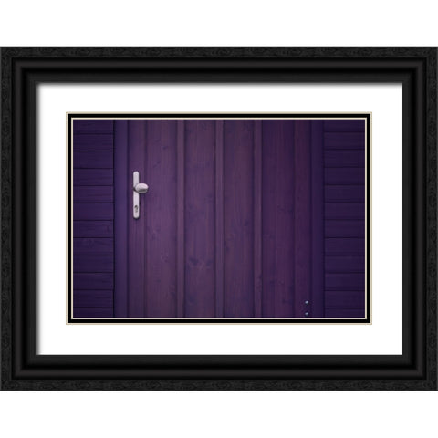 Closed Still Life Black Ornate Wood Framed Art Print with Double Matting by Menhard, Ingo