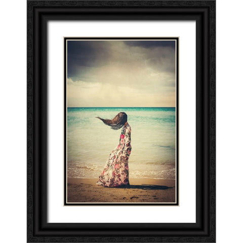 Abandoned Dreams Black Ornate Wood Framed Art Print with Double Matting by Bekyarova, Svetlana