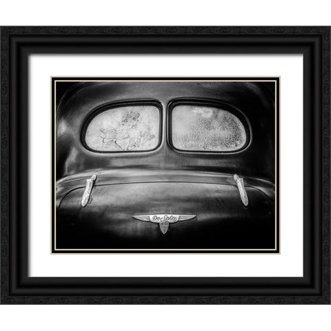Desoto 1937 Black Ornate Wood Framed Art Print with Double Matting by Gustafsson, Torbjorn