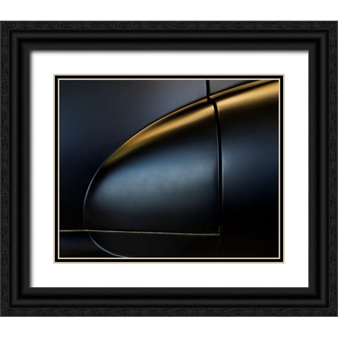 The Fifties Black Ornate Wood Framed Art Print with Double Matting by Perez Canto, Manuel