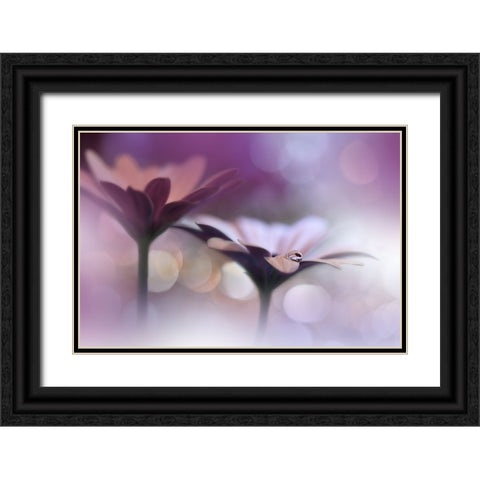 Untitled Black Ornate Wood Framed Art Print with Double Matting by Nan, Juliana