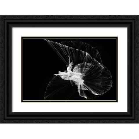 Come...Let Dance Black Ornate Wood Framed Art Print with Double Matting by Nugraha, Handi