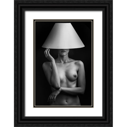 The Switch Black Ornate Wood Framed Art Print with Double Matting by Valevicius, Aurimas