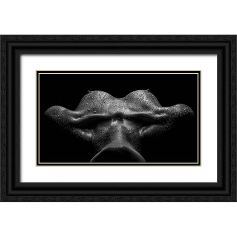 After The Rain Black Ornate Wood Framed Art Print with Double Matting by Valevicius, Aurimas