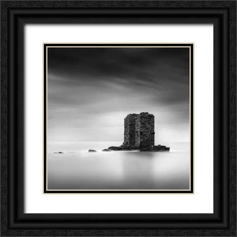 As Time Goes By 027 Black Ornate Wood Framed Art Print with Double Matting by Digalakis, George