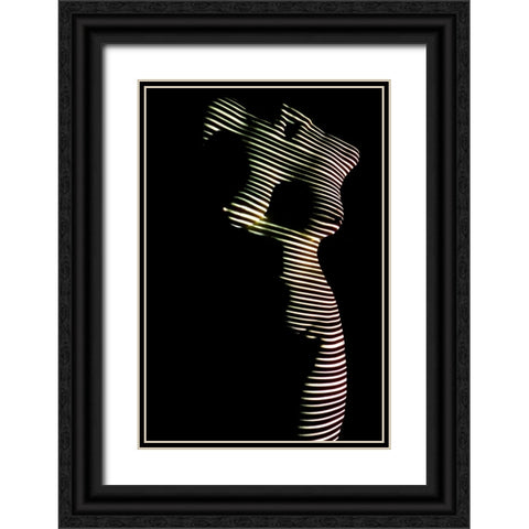 Untitled Black Ornate Wood Framed Art Print with Double Matting by Dzyubin, Dmitry