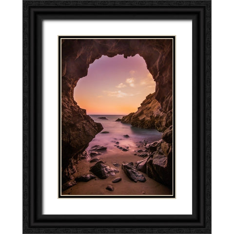 Leo Carrillo Black Ornate Wood Framed Art Print with Double Matting by Rohr, Declan