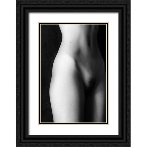 The Middle Black Ornate Wood Framed Art Print with Double Matting by McCracken, David