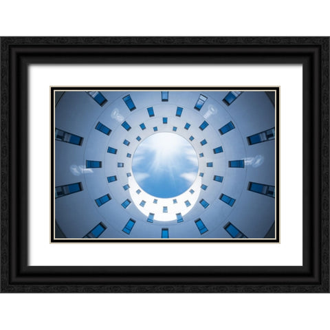 Nsn Black Ornate Wood Framed Art Print with Double Matting by Kreiten, Mike