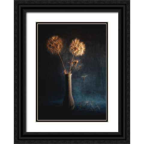 Untitled Black Ornate Wood Framed Art Print with Double Matting by Grambone, Antonio