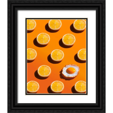 Sunny Side Black Ornate Wood Framed Art Print with Double Matting by Belenko, Dina