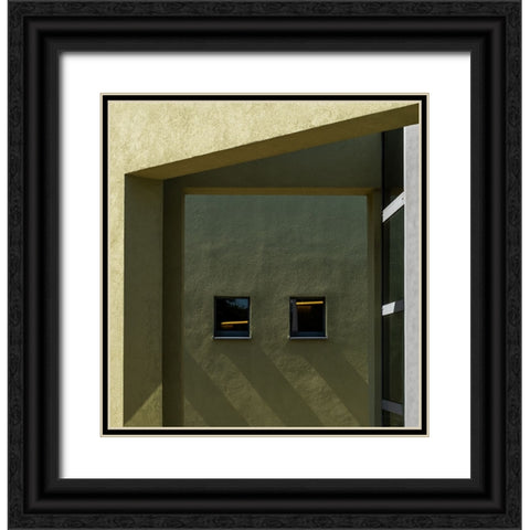 Light And Shadow Play Black Ornate Wood Framed Art Print with Double Matting by Joosten, Lus