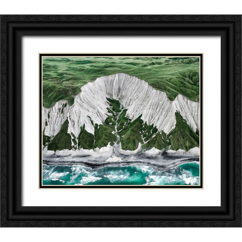 Sakhalin Black Ornate Wood Framed Art Print with Double Matting by Dydkovskiy, Igor