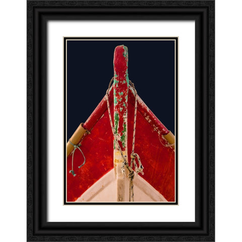 Boat - Liii Black Ornate Wood Framed Art Print with Double Matting by Wood, Carlos