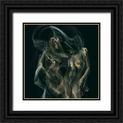 Rem_7659 Black Ornate Wood Framed Art Print with Double Matting by Apshenieks, Andris