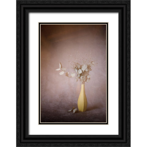 Every Morning Of World Black Ornate Wood Framed Art Print with Double Matting by Benezech, Martine