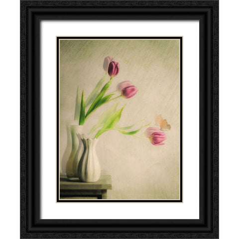 Doubts And Certainties Black Ornate Wood Framed Art Print with Double Matting by Giani, Cristiano