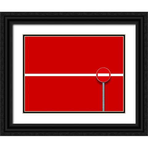 Online Black Ornate Wood Framed Art Print with Double Matting by Novillo, Alfonso