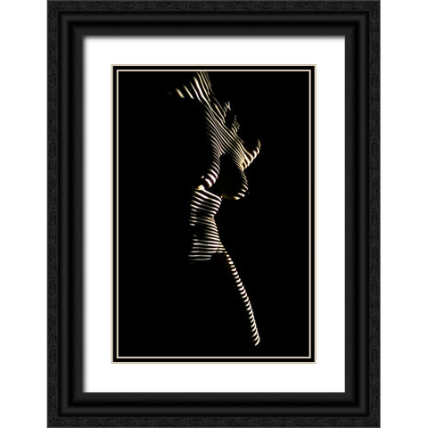 Untitled Black Ornate Wood Framed Art Print with Double Matting by Dzyubin, Dmitry