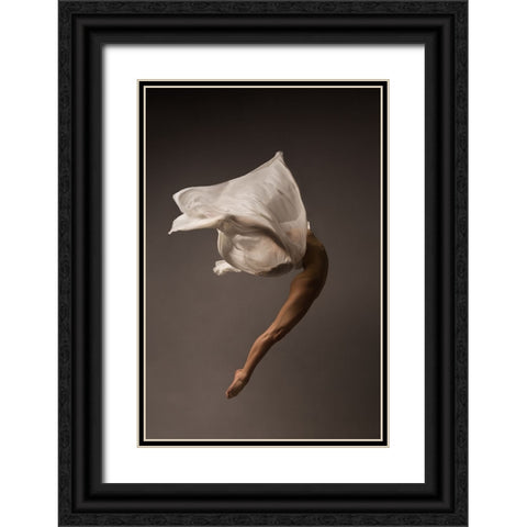 Freedom Black Ornate Wood Framed Art Print with Double Matting by Sleta, Natalya