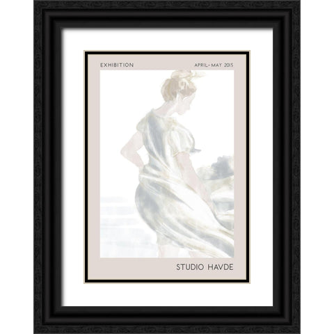 Studio Havde Black Ornate Wood Framed Art Print with Double Matting by 1x Studio II