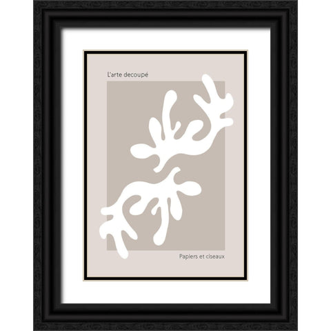 Summer Marron Black Ornate Wood Framed Art Print with Double Matting by 1x Studio II