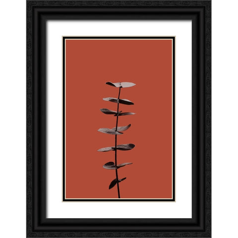 Eucalyptus Rust 04 Black Ornate Wood Framed Art Print with Double Matting by 1x Studio III