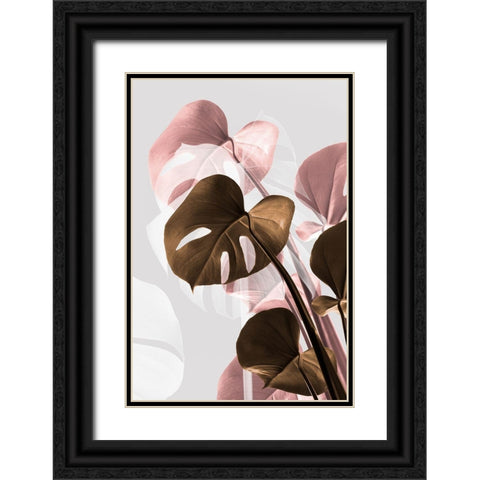 Monstera Creative 11 Black Ornate Wood Framed Art Print with Double Matting by 1x Studio III