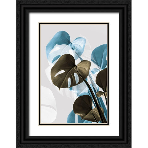 Monstera Creative 13 Black Ornate Wood Framed Art Print with Double Matting by 1x Studio III