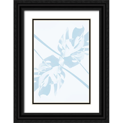 Monstera Kaleidoscope 06 Black Ornate Wood Framed Art Print with Double Matting by 1x Studio III