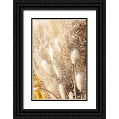 Dried Bouquet Black Ornate Wood Framed Art Print with Double Matting by 1x Studio III