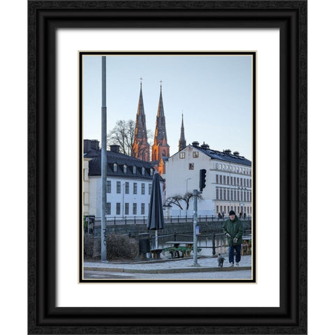 Bad Weather Black Ornate Wood Framed Art Print with Double Matting by Jovelou, Jacob