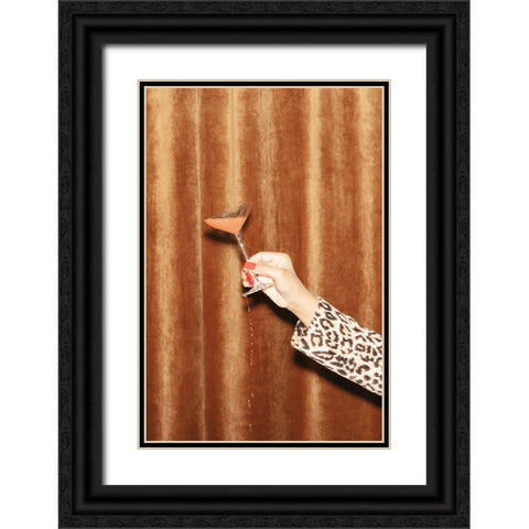 Heres To Now #01 Black Ornate Wood Framed Art Print with Double Matting by 1x Studio III