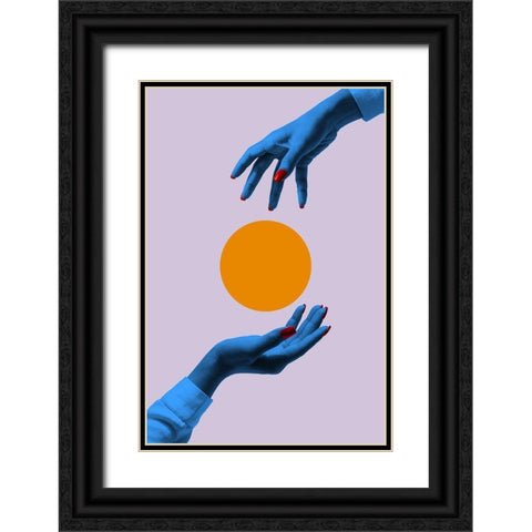 Chosen No 01 Black Ornate Wood Framed Art Print with Double Matting by 1x Studio III