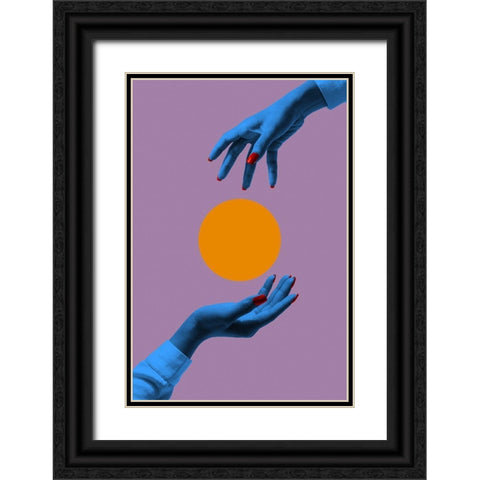 Chosen No 02 Black Ornate Wood Framed Art Print with Double Matting by 1x Studio III