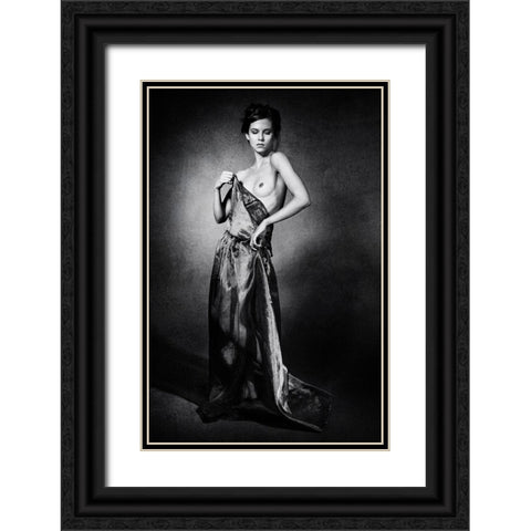 My Prerogative...One Black Ornate Wood Framed Art Print with Double Matting by miriana