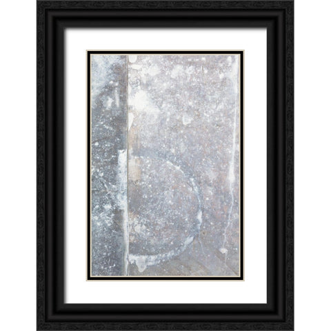 Sheet Metal Wall_3 Black Ornate Wood Framed Art Print with Double Matting by 1x Studio III